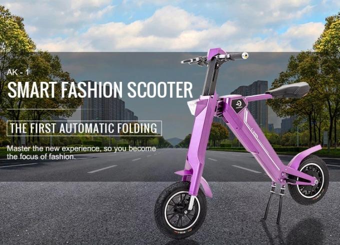 2 Wheel Stand Up Electric Scooter , Electric Sit Down Scooter For Adults