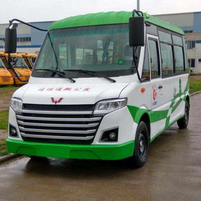 Fashion Orange White Electric Utility Carts , 30km/H Electric City Bus For Park