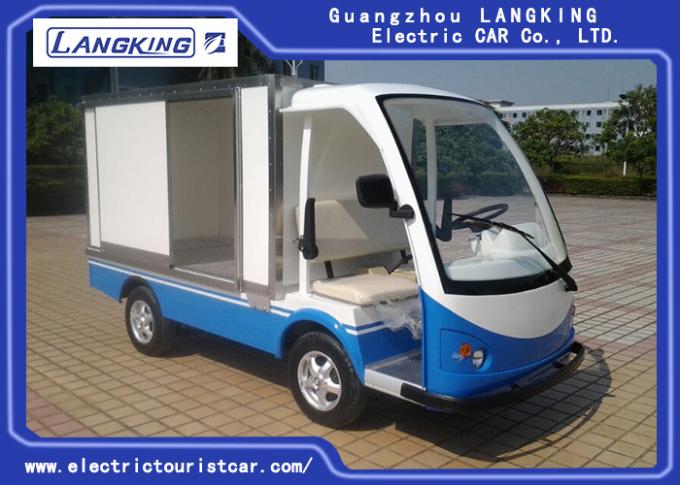 Closed Box Utility Electric Vehicle , Express Delivery Electric Transit Van 2 Seater
