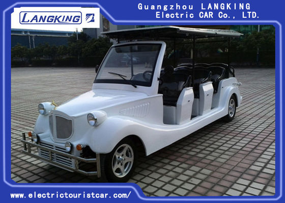 China Electric Powered 11 Person Classic Car Golf Carts With Cool Style Accessories Cover supplier
