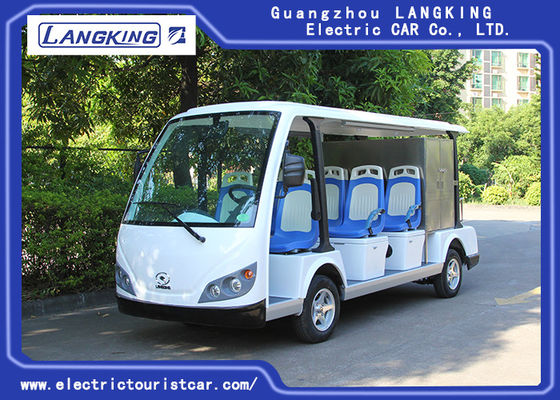 China 11 Passenger Electric Sightseeing Bus / Tourist Coach For Musement Park , Garden supplier