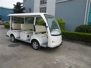 Waterproof Electric Shuttle Car For 8 Passenger AC System Good Capacity