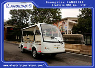 Electric Powered 8 Seater Golf Cart Shuttle Car For Reception , Tourist Coach