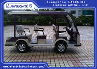 48V  Battery Powered 8 Seater Electric Car , Street Legal Electric Carts Comfortable