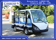 8 Seater Electric Car , 48V 5KW Dry Battery Tour Bus Y083A With Small Box For Hotel