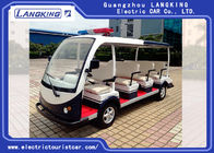 11 Seater 72V/5.5KW Electric Patrol Car Utility Electric Vehicle With Big Light On Top