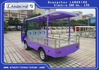 Small Electric Pickup Truck With Roof / Shorter Loading Platform 900kgs Loading Capacity