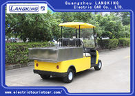 Customized Cargo Box Electric Delivery Van, 2 Seater Utility Electric Car Used Hotel