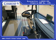 Resort 8 Seater Electric Car , Closed Door Type Electric Sightseeing Bus Y081A-M