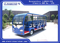 23 Seats Electric Shuttle Car High With Impact Fiber Glass Body & Roof 8 ~ 10h Recharge Time
