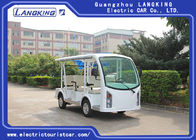 Sponge + Artificial Leather 8 Seater Electric Car / Electric Shuttle Bus