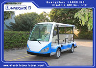 72v Electric Shuttle Car 8~10h Recharge Time High Impact Fiber Glass Body & Roof
