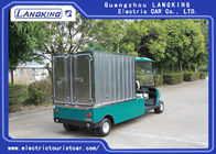 48v / 3kw Motor Electric Golf Cart 2 Seats With Stainless Steel Box For Hotel