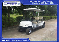 Safety Electric Golf Buggy , Four Seater Electric Car With Free Maintain Acid Battery