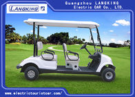 4 seats Safety Electric Golf Buggy Cart With Free Maintain Acid Battery Customized Logo