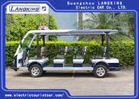 11 Seaters Village Electric Shuttle Car 72V/5KW With Big Light On Tops Y113B