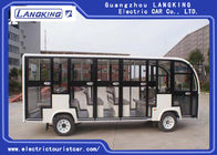 23 Seats  Spacious Electric Shuttle Bus For Tourist Attractions Max . Speed 28m/h
