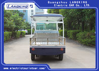 900KGS 48V DC Motor Utility Cargo Vehicle / Electric Pick Up Truck With Roof Or Basket