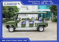 Classic 8 Seater Electric Sightseeing Car With Basket For Security