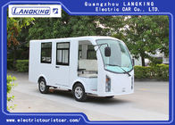 Low Speed 48V 5KW Electric Ambulance Car / Mini 4+1 Bed Seats Electric Shuttle Bus
