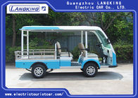 5 Seats Electric Cargo Vehicle With Roof For Bus Stations , Docks , Stadiums