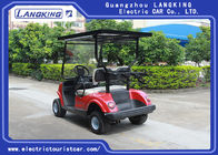 Solar Panels Roof Left Hand Drive Electric Golf Carts With Deep Recycle Batteries
