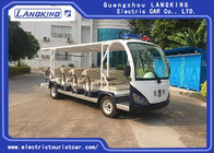 Electric shuttle bus 23 seats 9V/15KW AC motor Amusement Park Or Campus Electric Tourist Car Recharge Time 8~10h
