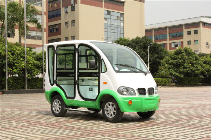 Hotel 4 Seater Electric Patrol Car 48 Volt Golf Cart With Doors