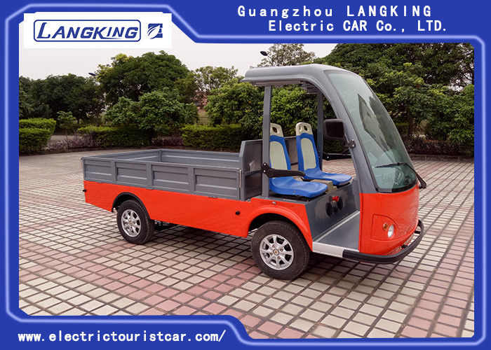 48V Battery Electric Luggage Cart With Cargo ≤4.5m Braking Distance