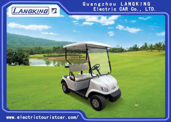 Customized 48V Low Speed Vehicle Golf Cart , 2 Seater Golf Buggy 170kg Max Loading