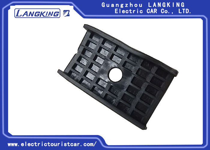 Electric Shuttle Bus Or Freight Car Parts For Upper Cushion Black Color