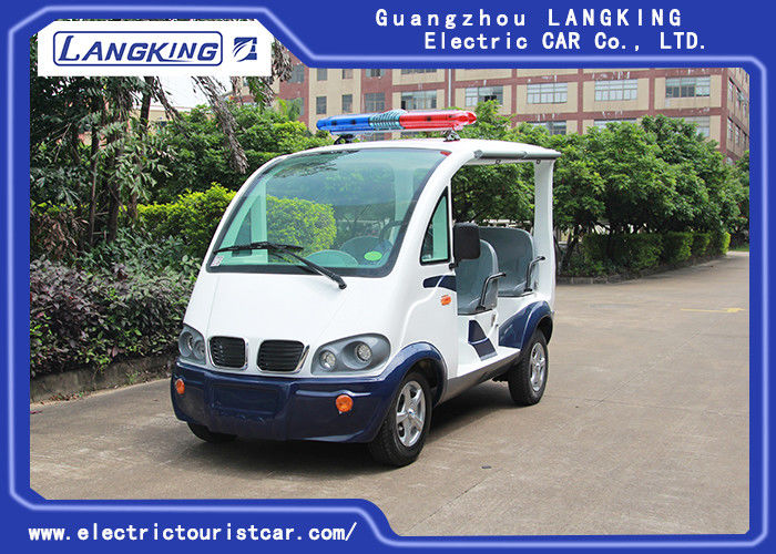 Unique 4 Seats Electric Patrol Car Battery Powered  Max. Speed 28km/H