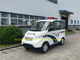 White 48 Voltage Electric Powered Golf Carts , Four Wheel Electric Car With Doors supplier