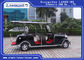 Safety Six Seater Pure Electric Shuttle Bus For Reception 4KW DC Motor supplier