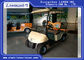 Beige Color Energy Saving 2 Person Golf Cart For Leisure Place / Stadium supplier