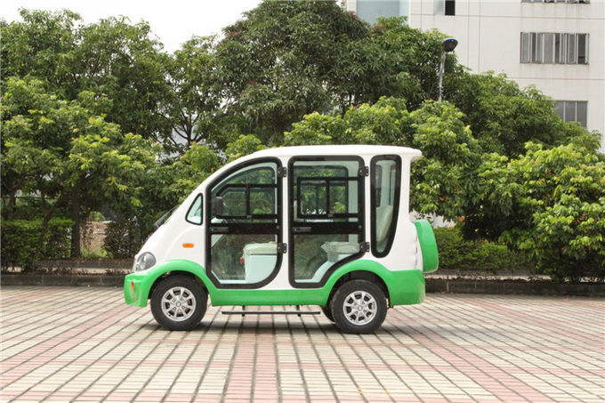 Hotel 4 Seater Electric Patrol Car 48 Volt Golf Cart With Doors