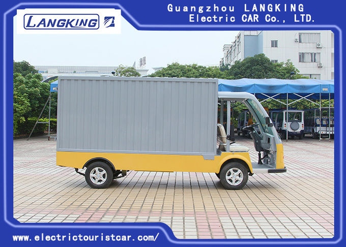 Cargo Vehicle Electric Luggage Cart 72V/5.5KW DC Motor Utility Electric Pick Up Truck