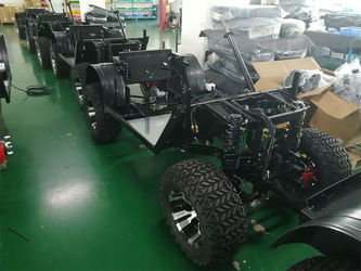 Guangzhou Langjie Electric Vehicle Co., Ltd. factory production line