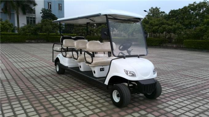 Custom Electric Club Car Utility Cart With LED Headlight 8~10h Recharge Time 0