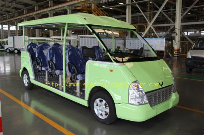 Customized Colour Electric Shuttle Car With 2630 Mm Wheelbase Environmental Friendly