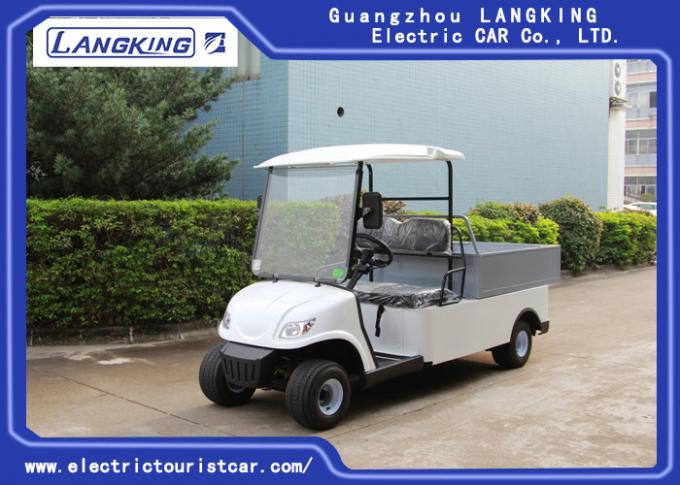 Popular 48 Volts Utility Electric Car , Beverage Golf Cart With Led Lights