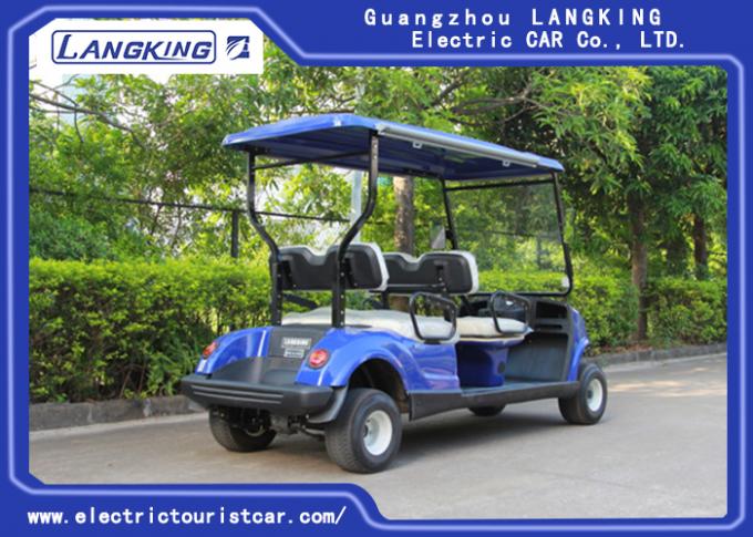 Engineering Plastic Body Electric Golf Carts, Max.speed 24km/h Electric Club Car