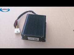 Black Electric Cart Parts Golf Cart DC Converter Dual Output Type 150mm*150mm*45.5mm