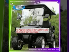 CE Approved China Factory OEM 4 Seater Electric Golf Cart New Model