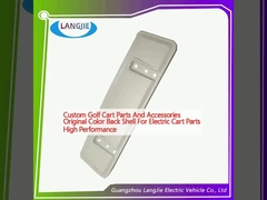 Custom Golf Cart Parts And Accessories Original Color Back Shell For Electric Cart Parts High Performance