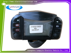 Electric Tour Bus LVTONG Plastic Material Black 48V Display Parts