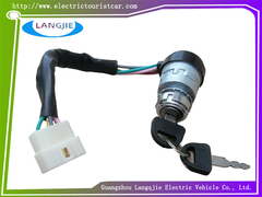 Start Key Switch Lock 5-Wire Accessory Suitable For Marshell Sightseeing Cars And Vintage Cars