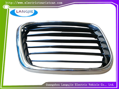 Front Grille, Front Cover, Middle Mesh, Marshell Bumper, Front Radiator Grille For Golf Carts