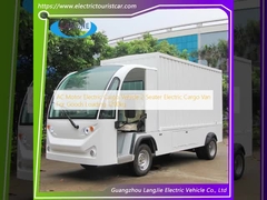 AC Motor Electric Cargo Vehicle 2 Seater Electric Cargo Van For Goods Loading 1200kg