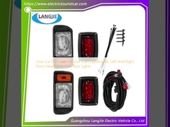 CIub Car DS Imported Golf Cart Lighting Kit, Left And Right Front Headlights, LED Rear Lights